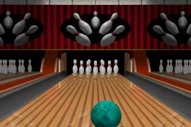 Capture d'écran de World Class Bowling – jeu d'arcade Incredible Technologies