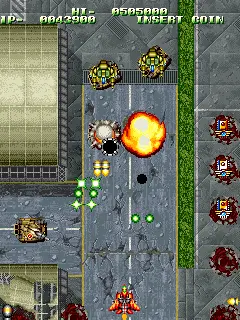 Captura de Air Assault – juego arcade Irem