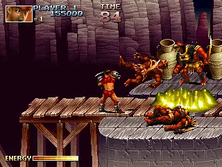 Capture d'écran de Blade Master – jeu d'arcade Irem