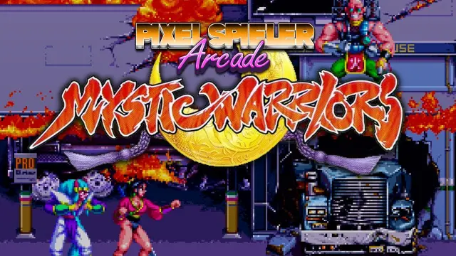 Capture d'écran de Mystic Riders – jeu d'arcade Irem