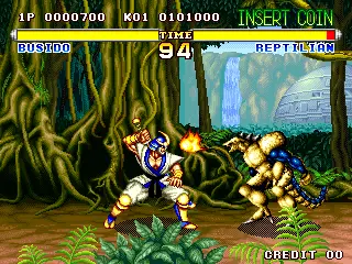 Capture d'écran de Superior Soldiers – jeu d'arcade Irem