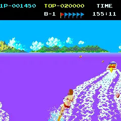 Capture d'écran de Tropical Angel – jeu d'arcade Irem