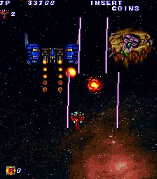 Capture d'écran de Explosive Breaker – jeu d'arcade Kaneko