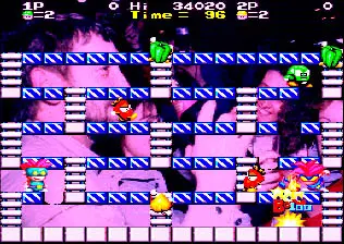 Capture d'écran de The Berlin Wall – jeu d'arcade Kaneko