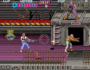 Screenshot von Aliens – Arcade-Spiel Konami
