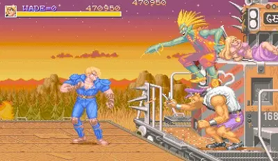 Schermata di Violent Storm – gioco arcade Konami