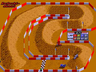 Capture d'écran de Ironman Ivan Stewart's Super Off Road Track Pak – jeu d'arcade Leland