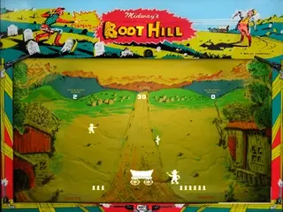 Capture d'écran de Boot Hill – jeu d'arcade Midway