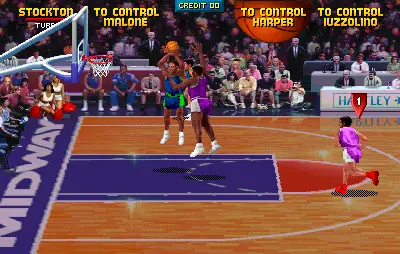 Screenshot von NBA Jam – Arcade-Spiel Midway