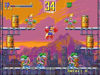 Screenshot of Funky Jet – arcade game Mitchell