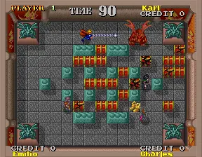 Screenshot von Exvania – Arcade-Spiel Namco