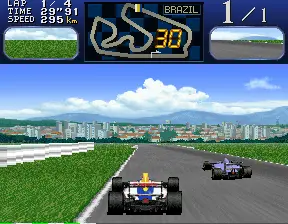 Screenshot of Final Lap R – arcade game Namco
