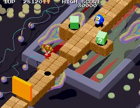 Capture d'écran de Märchen Maze – jeu d'arcade Namco