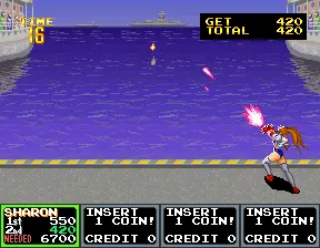 Screenshot von Numan Athletics – Arcade-Spiel Namco