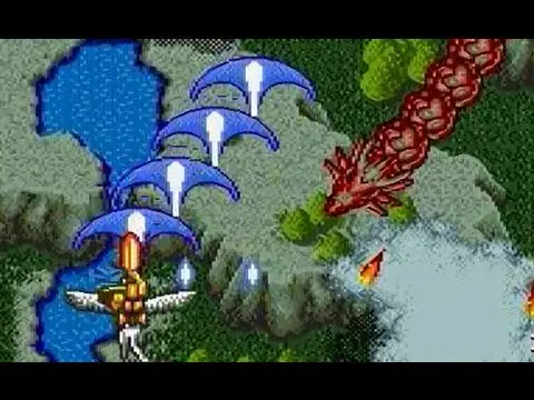 Screenshot of Phelios – arcade game Namco
