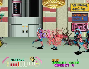 Capture d'écran de Steel Gunner 2 – jeu d'arcade Namco