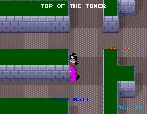 Capture d'écran de The Return of Ishtar – jeu d'arcade Namco