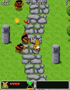 Capture d'écran de Valkyrie no Densetsu – jeu d'arcade Namco