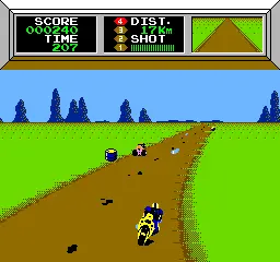 Capture d'écran de Vs. Mach Rider – jeu d'arcade Nintendo