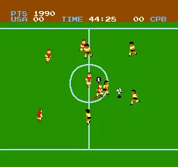Capture d'écran de Vs. Soccer – jeu d'arcade Nintendo