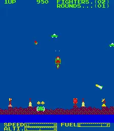 Capture d'écran de The Percussor – jeu d'arcade Orca