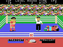 Capture d'écran de Champion Boxing – jeu d'arcade Sega