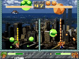 Capture d'écran de Choky! Choky! – jeu d'arcade SemiCom