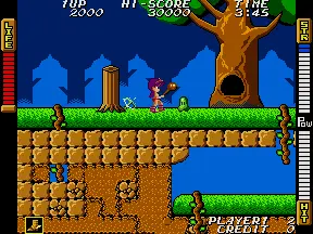 Capture d'écran de Athena – jeu d'arcade SNK