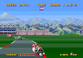 Capture d'écran de Riding Hero – jeu d'arcade SNK