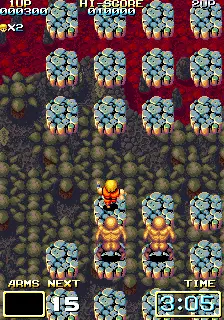 Capture d'écran de Evil Stone – jeu d'arcade Spacy Industrial