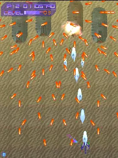 Capture d'écran de Psyvariar: Medium Unit – jeu d'arcade Success