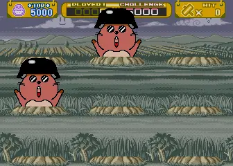 Screenshot of Monkey Mole Panic – arcade game Taito