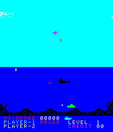 Capture d'écran de Polaris – jeu d'arcade Taito