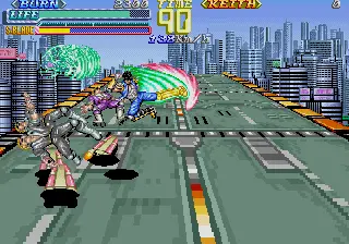 Capture d'écran de Riding Fight – jeu d'arcade Taito
