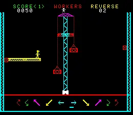Screenshot of Steel Worker – arcade game Taito