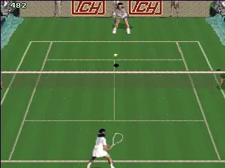 Capture d'écran de Reality Tennis – jeu d'arcade TCH