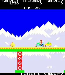 Capture d'écran de Super Rider – jeu d'arcade Venture Line