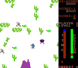 Capture d'écran de Desert Dan – jeu d'arcade Video Optics