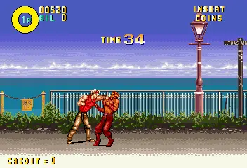 Capture d'écran de Karate Blazers – jeu d'arcade Video System