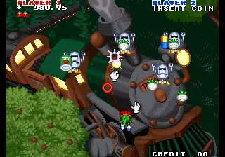 Schermata di Captain Tomaday – gioco arcade Visco