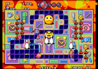 Capture d'écran de Neo Mr. Do! – jeu d'arcade Visco