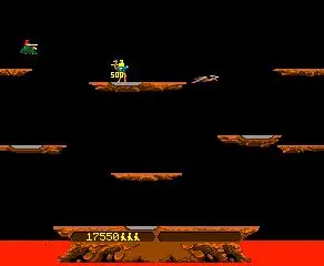 Screenshot von Joust – Arcade-Spiel Williams