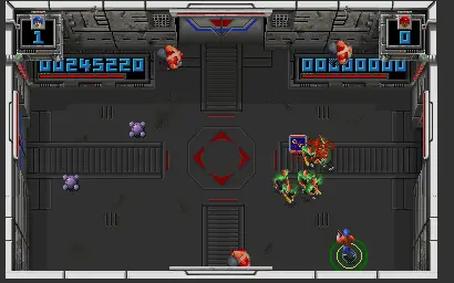 Captura de Smash TV – juego arcade Williams