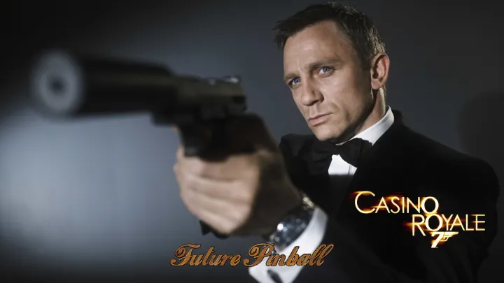Fronton de la table 007 Casino Royale