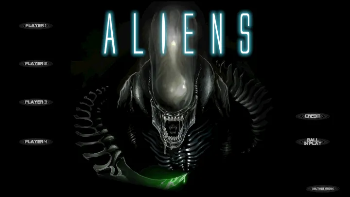 Fronton de la table Aliens