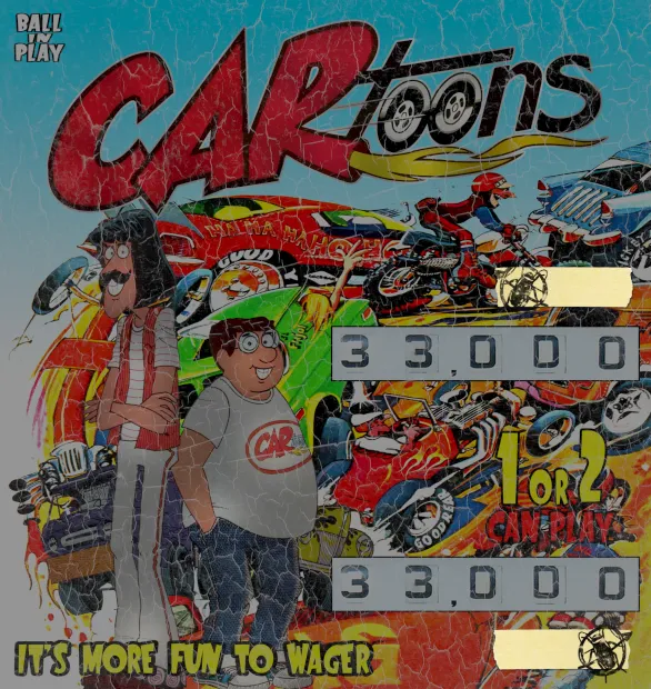 Fronton de la table CARtoons RC