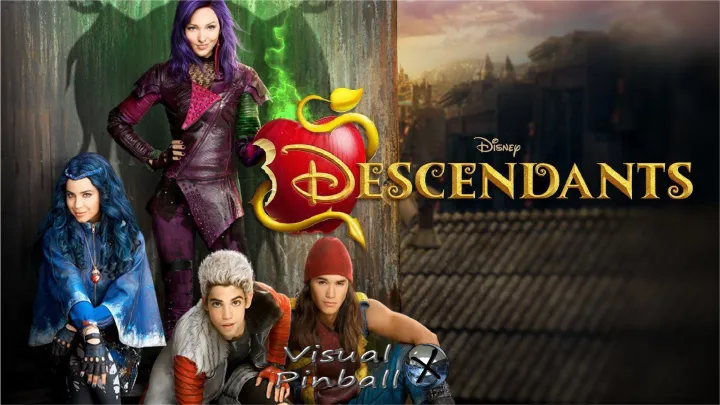 Fronton de la table Disney Descendants