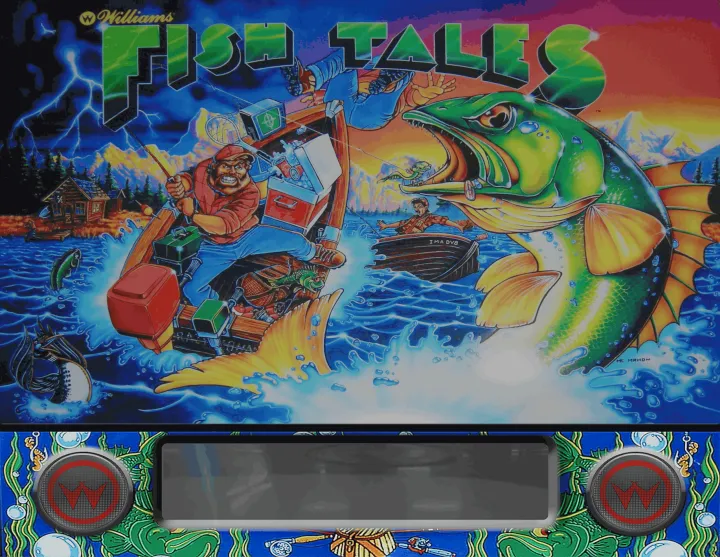 Fronton de la table Fish Tales
