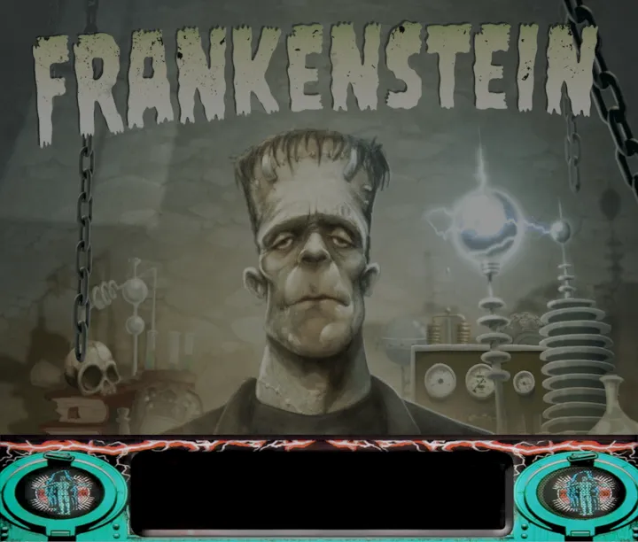 Fronton de la table Frankenstein