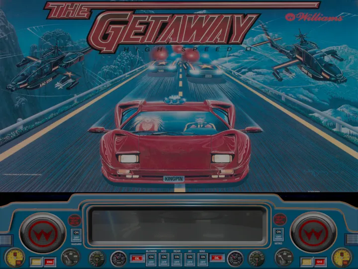 Fronton de la table Getaway, The - Highspeed II